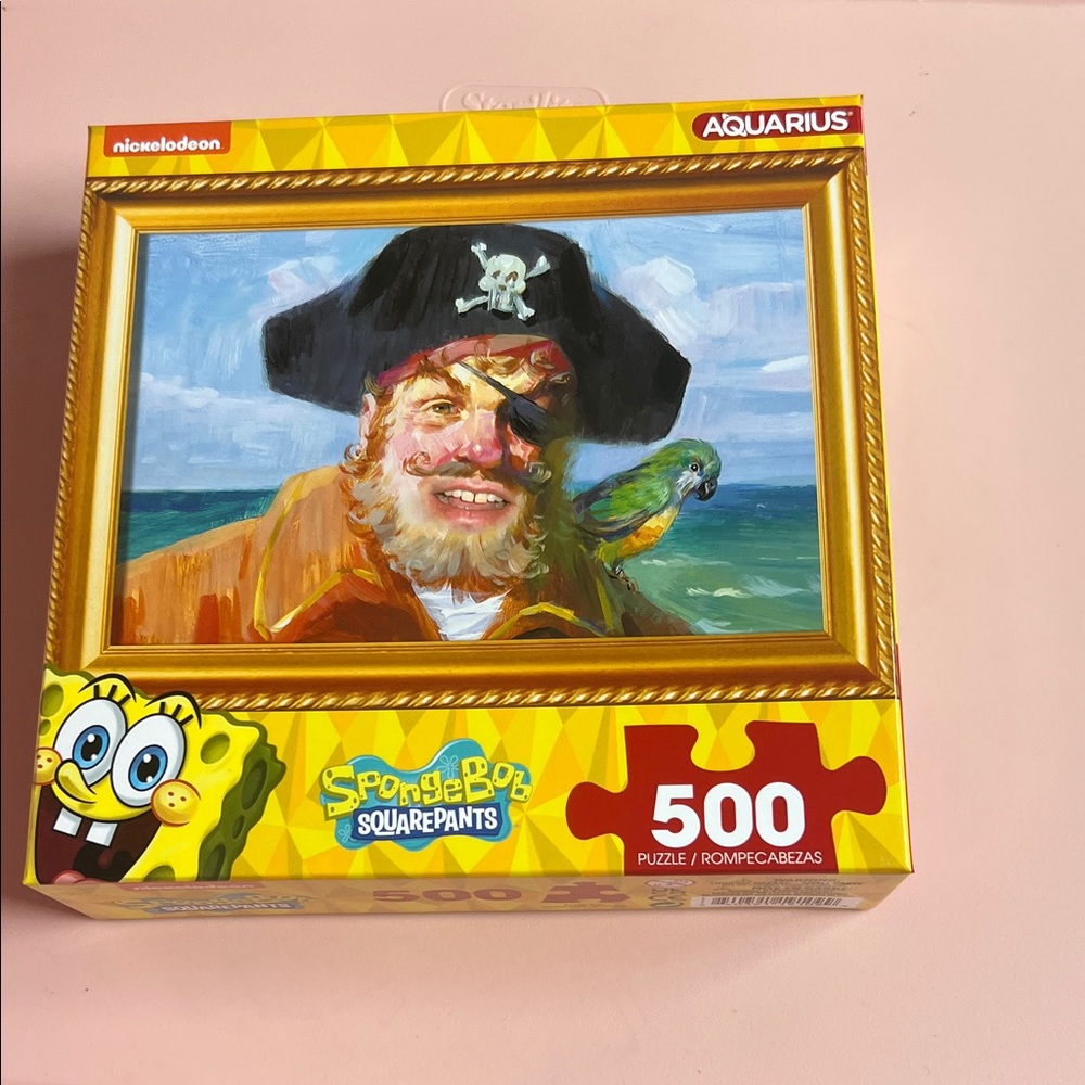 Nickelodeon SpongeBob Pirate Portrait 500-Piece Puzzle